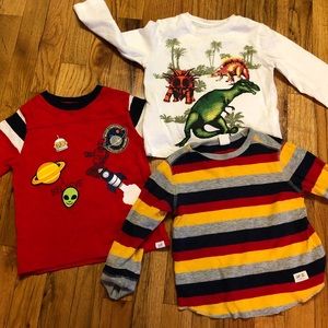 Toddle boys Gap shirt bundle size 2